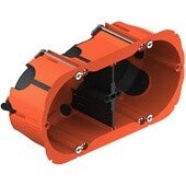 Helia dubbele Luchtdichte inbouwdoos 47mm   5022