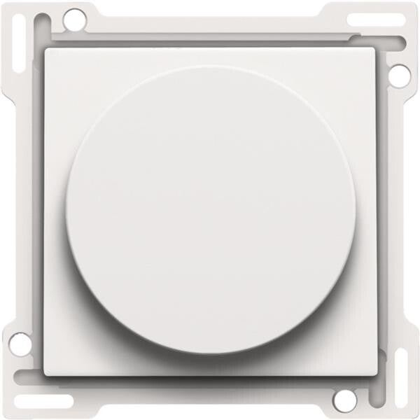 Niko Toets 1-2-3 voor draaischakelaar met 3 snelheden 20A white steel 154-65936