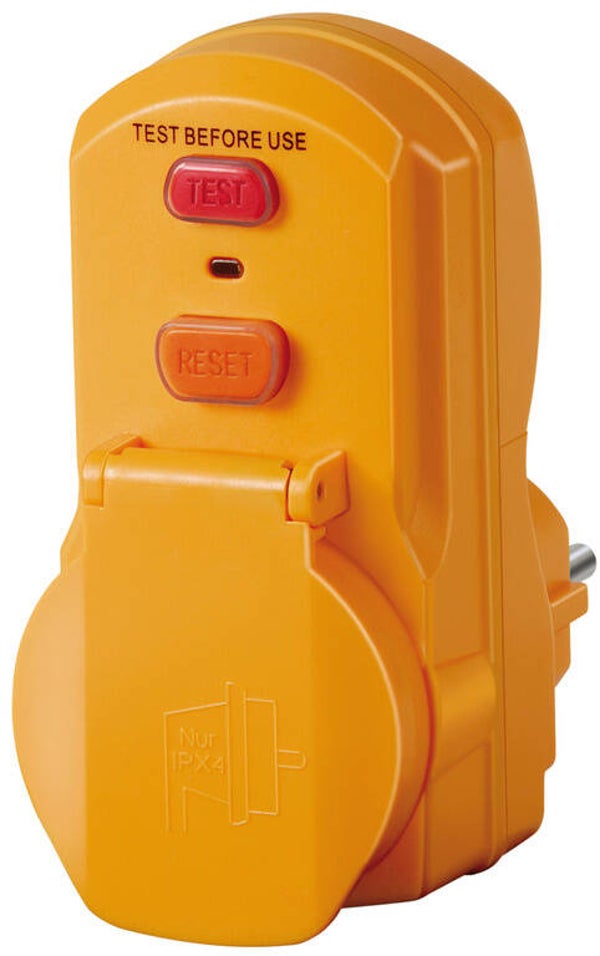 Brennenstuhl Stopcontact met differentieel 30mA IP54 BRE_1290631
