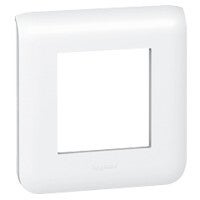 Legrand Mosaic afdekplaat voor 2 mod muur - Wit 078802