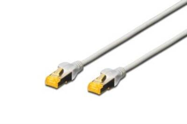 CAT 6A S-FTP Patchkabel, LSOH, Cu, AWG 26/7, lengte 1m, grijs  DK1644A010