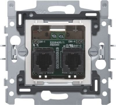 Niko Sokkel inbouw ADSL splitter rj11- 170-09090