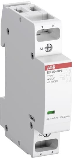 ABB Vynckier Relais, contactor 20A, 2 NO contacten, CTX2020230A  VYNCTX2020230A