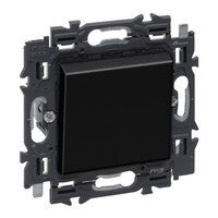 Legrand Valena Next enkelpolige schakelaar 10AX Set Zwart klauwen - 741754