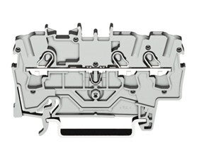 Wago rijgklem TOPJOB 3 verbindingen, 0.25 - 4mm, grijs  2002-1301