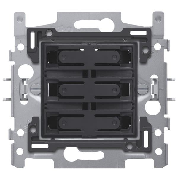 Niko viervoudige potentiaalvrije drukknop 24V NO 170-40050