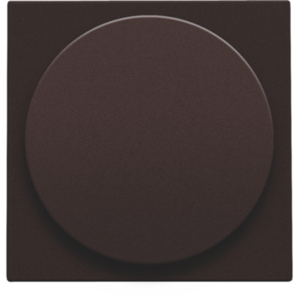 Niko Centraalplaat voor universele dimmer, dark brown ref. 124-31003