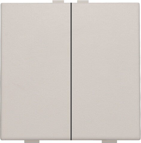 Niko Tweevoudige drukknop, Light grey  102-51002