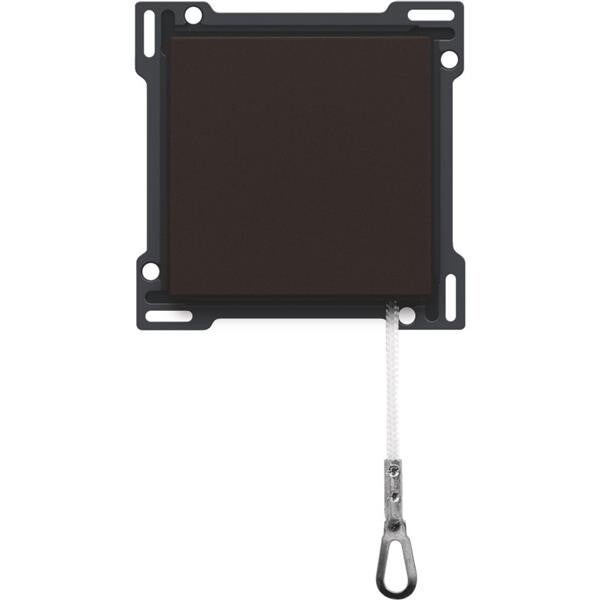 NIKO Centraalplaat voor trekschakelaar 16A 250V AC, bruin 124-63606