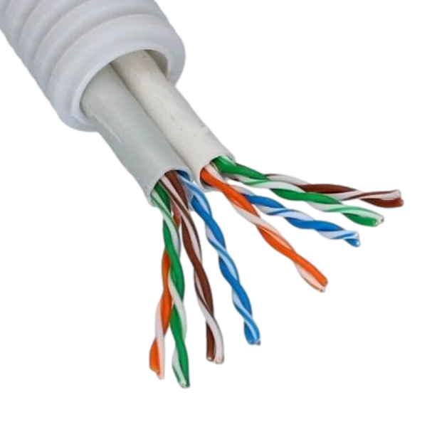 Elflex Ø20mm² met 2 xFTP Cat5e - rol 100m  90 EL2F/UTP5EP R 100