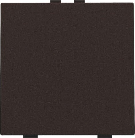 Niko Enkelvoudige drukknop,Dark brown 124-51001