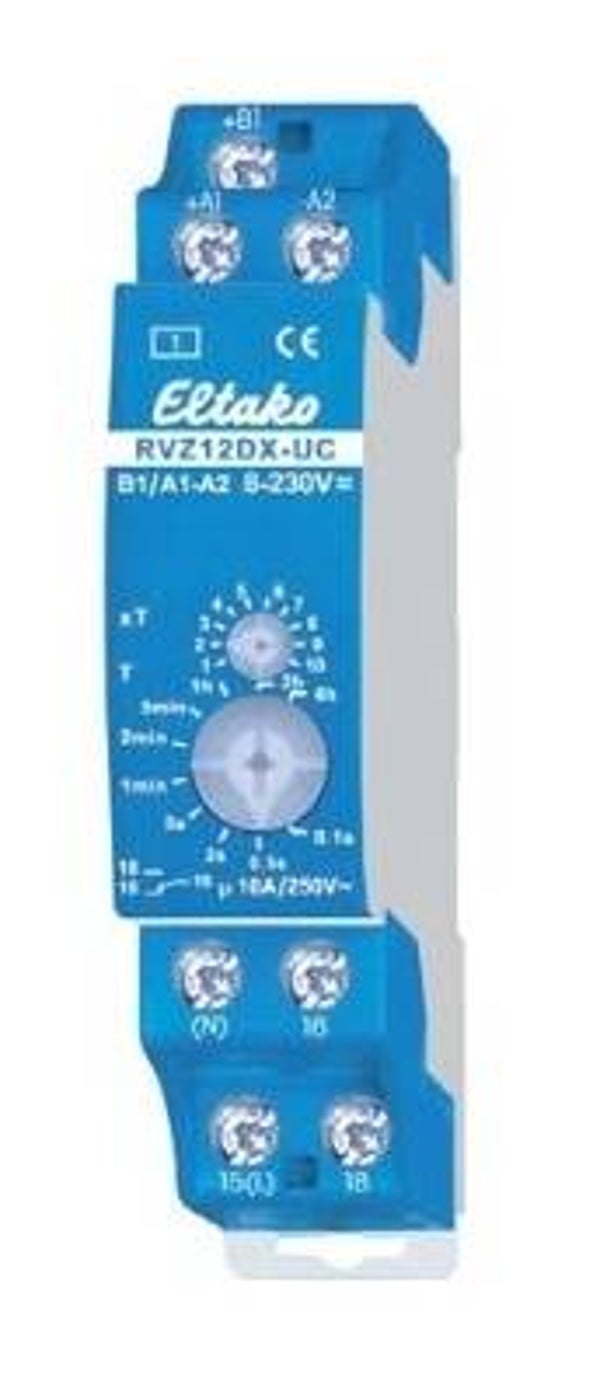 Eltako Analoog tijdrelais univ. stuurspanning, afvalvertraging - RVZ12DX-UC RVZ12DX-UC
