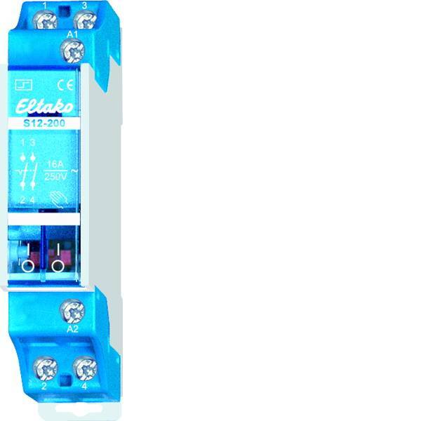 Eltako Elektromechanische Impulsschakelaar 2NO - 24VAC  S12-200-24VAC