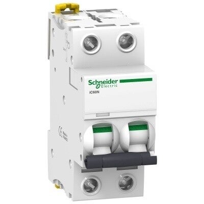Schneider 25A Tweepolige automaat iC60N curve D - A9F75225