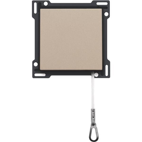 Niko Toets voor trekdrukknop 10A 250V AC champagne mat 157-63906