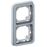 Legrand Plexo Inbouwkader- 2 Verticale mechanismen 69685
