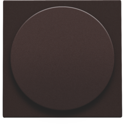 Niko Centraalplaat voor universele dimmer, dark brown ref. 124-31003