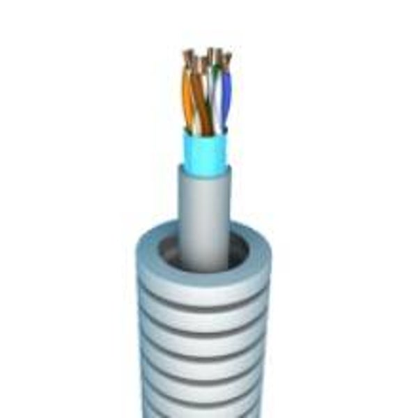 Preflex Ø16mm² met FTP Cat5e - rol 100m FEFTP5