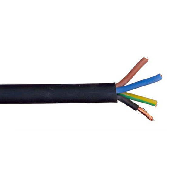 Flextreme H07RN-F rubberkabel flexibel Prysmian 750V Eca AD8 zwart 4G2,5mm² FXTFLEXTREME4G2,5-ECAR100_1