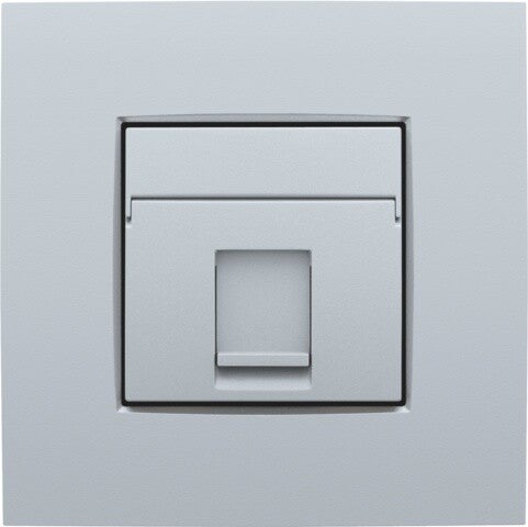 Niko afwerkingsset voor enkelvoudige datacontactdoos Sterling 121-65100