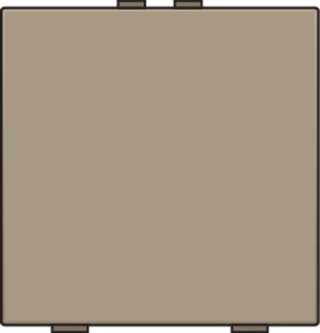 Niko Enkelvoudige drukknop Bronze 123-51001