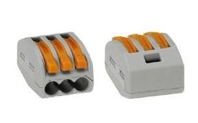 verbindingsklem 3 x 0.08 -2,5mm doos van 50 stuks  222-413