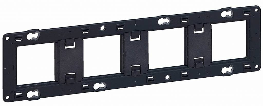 Legrand Mosaic Modulehouder met schroeven, 10, of 4 x 2 modules 080254