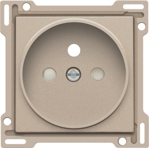 Niko afwerkingsset stopcontact champagne 21mm 157-66101