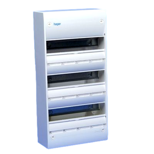 Hager Gamma verdeelkast 3R - 39M - Ref. GD313U  HAG_GD313U