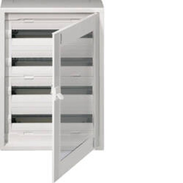 Hager Vega D Opbouw 4rijen 96 mod 750x550 Doorzichtige deur HAG_FD42CN