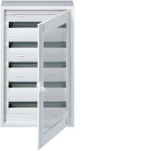 Hager Vega D Opbouw 7 rijen 168 mod 1200x550 doorzichtige deur  HAG_ FD72CN