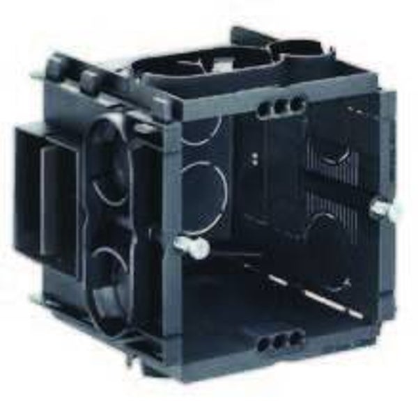 Helia inbouwdoos koppelbaar 65mm met schroeven per 10 stuks  Helia7650