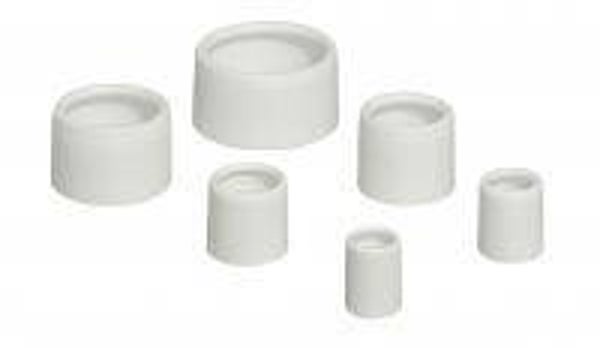 Helia PVC eindtul 16mm licht grijs per 10 stuks  EC16