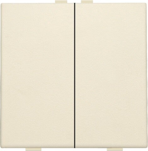 Niko Tweevoudige drukknop, Cream 100-51002