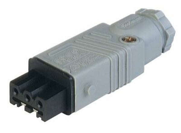 Hirschmann Netspanningsconnector ST-series STAK 3 N grijs 932140106