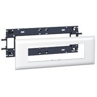 Legrand DLP (85mm) houder en afdekplaat wit, 8 modules 10998