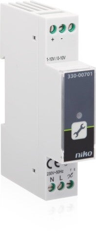 Niko Modulaire Dimmer 5 - 350W , analoog 0-10v ref.: 330-00701