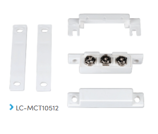 LockControl Opbouw Magneetcontact met schroefklemmen NO/NC  LC-MCT10512