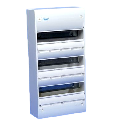 Hager Gamma verdeelkast 3R - 39M - Ref. GD313U  HAG_GD313U