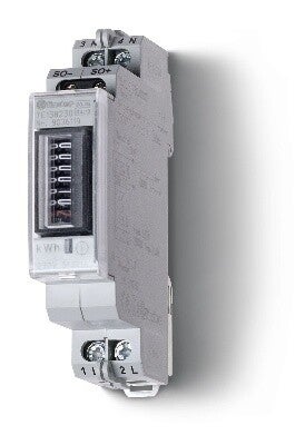 Finder KWh teller analoog 1F 10/32A 230V MID ANNEX B+D enkel tarief FIN_7E1382300010