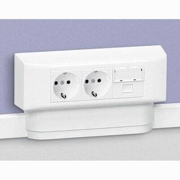 Legrand Mosaic houder 6 modules voor alle DPD kabelgoten 031614