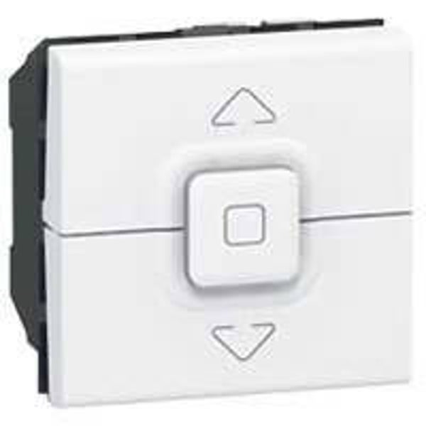 Legrand Mosaic schakelaar voor rolluikbediening 500W - 2 modules - wit 077026