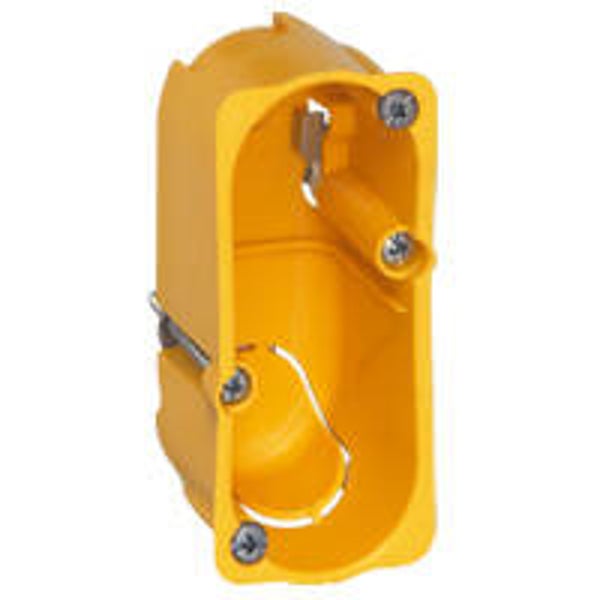 Legrand Batibox enkelvoudige inbouwdoos holle wanden - 1 mod. compacte Mosaic - 080040