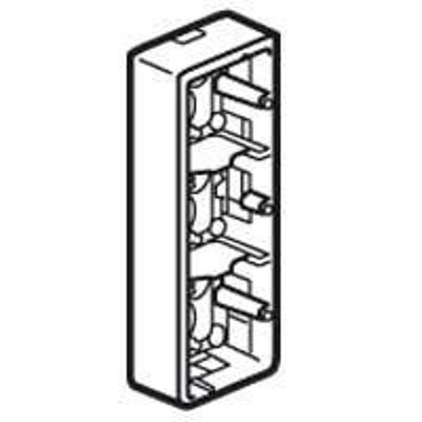 Legrand Mosaic opbouwkader 3 x 2 verticale mod. - 080283