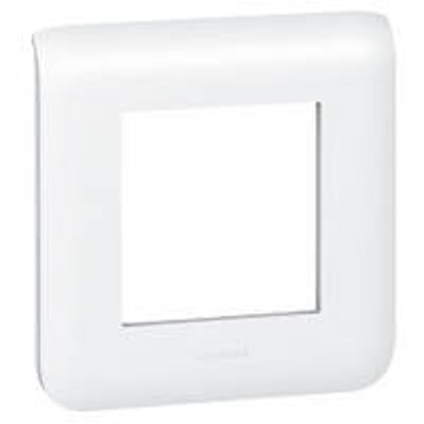 Legrand Mosaic afdekplaat voor 2 mod muur - Wit 078802