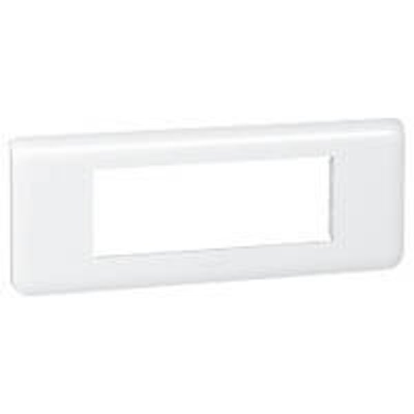 Legrand Afdekraam Mosaic 6 modules wit. 078816