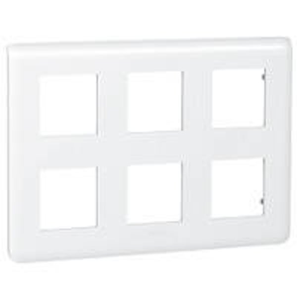 Legrand Mosaic afdekplaat 2x3x2 modules - wit 078832