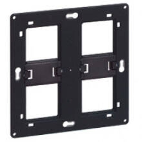Legrand Mosaic houder voor 2x5 of 2x2x2 modules met schroeven 080264