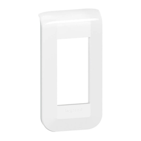 Legrand Mosaic afdekplaat 1 mod. wit - 078801L
