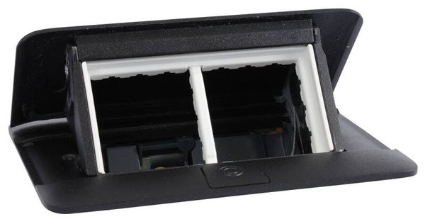 Legrand Pop-up voor bureau - vergadertafel zwart 4 mod. 654002